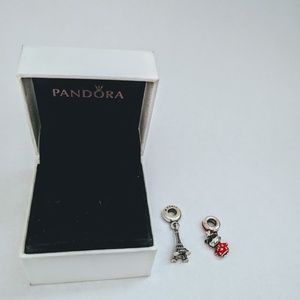 RESERVED: Pandora Chinese doll charm+box